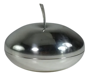 Silver Metal Cherry Box by Lino Sabattini for Christofle, 1950s