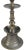 Late 20th Century Solid Turkish Brass Candle Holder For Sale - Image 5 of 6