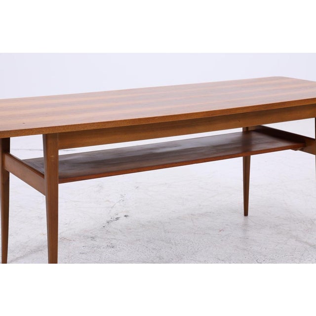 Vintage Wooden Coffee Table, 1950s For Sale - Image 9 of 13
