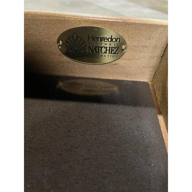 Henredon Natchez Collection Empire Mahogany Sideboard/ Server For Sale In Chicago - Image 6 of 9
