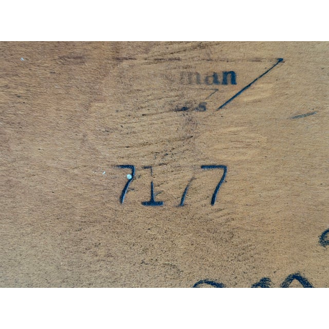 Petite Demilune Table by Mersman Furniture For Sale - Image 10 of 12