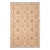 Shabby Chic Ziegler Tan Green Hand-Knotted Wool Rug - 5'10'' X 8'8'' For Sale