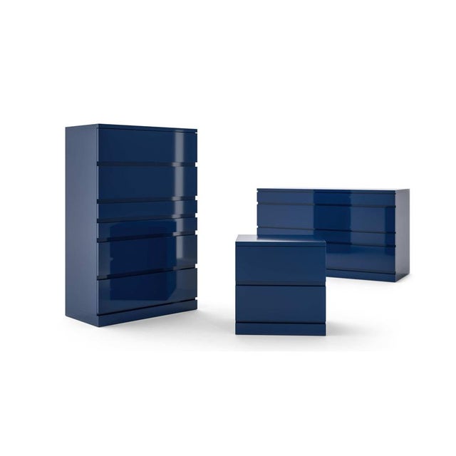 Not Yet Made - Made To Order Deco Cabinets by Hiroyuki Tsugawa for Cassina, Set of 3 For Sale - Image 5 of 9