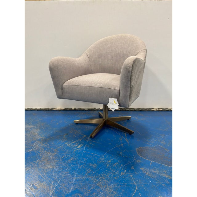Caracole Modern Swivel Chairs - Pair. For Sale In Atlanta - Image 6 of 9