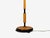 1950s Swedish Modern, Floor Lamp, Oak, Ebonized Wood, Suede For Sale - Image 11 of 13