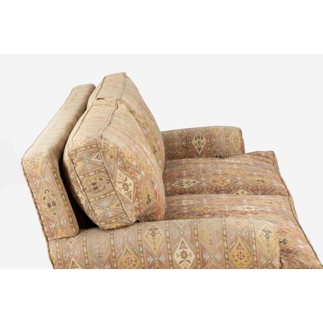 Textile Vintage Sofa in Fabric, 1970s For Sale - Image 7 of 11