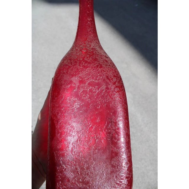 Murano Glass Bottle from Seguso, 1960s, in Very Good conditions. Designed 1960 to 1969 This piece is attributed to the...