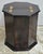 Mid 20th Century South East Asian Octogonal Hardwood Brass Hinged Storage Side Table Cabinet For Sale - Image 5 of 6