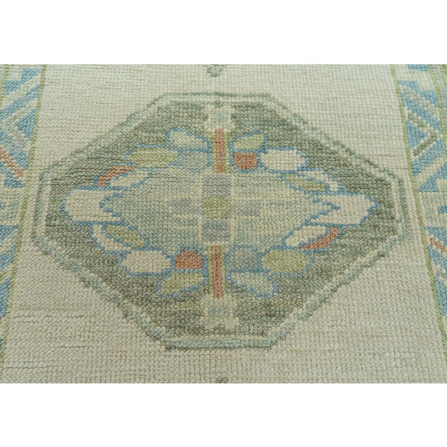 Turkish Oushak Rug 2'9" x 9'11" #19224 Explore a curated collection of hallway runners, wool rugs, and handmade...