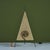 Postmodern Late 20th Century Postmodern Pyramid Paper Shade Table Lamp For Sale - Image 3 of 14