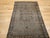 Antique Persian Senneh Area Rug, Hand-Knotted Wool, Paisley Medallion Pattern, Chocolate Brown & Light Blue, 4x7 For Sale In Chicago - Image 6 of 13
