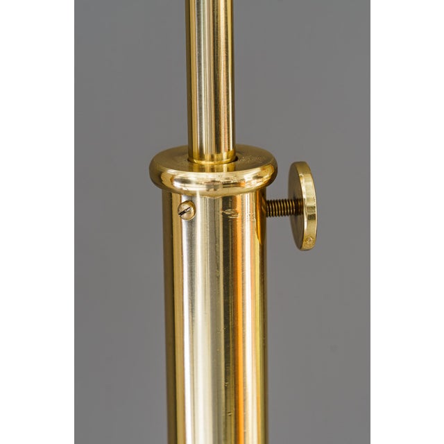 Hight Adjustable Floor Lamp with Adjustable Shelf, Vienna, 1950s For Sale - Image 13 of 18