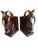 Vintage Art Deco Ceramic Horse Head Bookends With Gilt Book Spines – Pair A striking pair of vintage glazed ceramic...