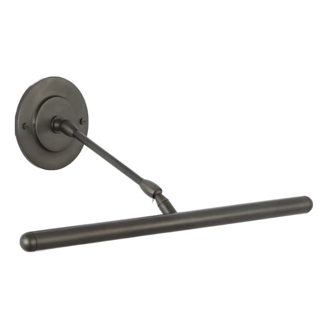 Emery 18" Picture Light in Bronze Designer: Amber Lewis Finish: Bronze Height: 4.5" - 7" Width: 18" Extension: 10.25"...