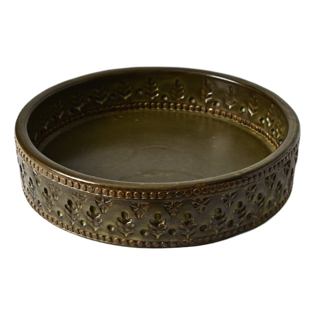 Zingo Pattern Bowl by Aldo Londi for Bitossi, 1960s For Sale