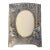 Antique 19th Century Aesthetic Movement Silver Plate Picture Frame With Cranes and Bamboo For Sale