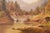 1980s Hermann Dieste, Alpine Landscape, 1980s, Oil Painting on Wood, Framed For Sale - Image 5 of 9