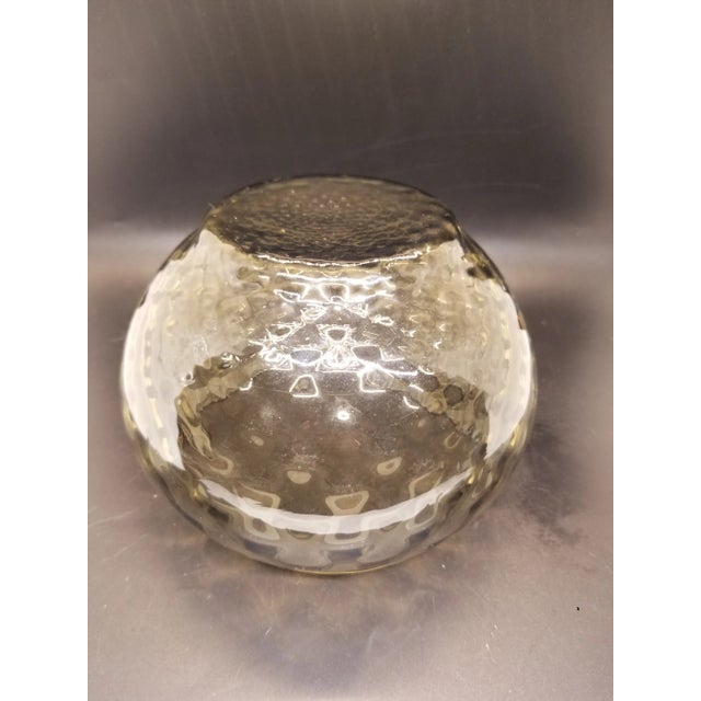 Vintage Empoli Jardiniere Optic Vase