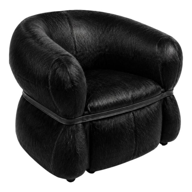 Zep Chair in Leather by Christophe Perichon For Sale