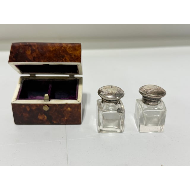 Brown Dutch Regency Tortoiseshell Perfume Bottle Box, Circa 1830 For Sale - Image 8 of 9