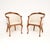 Antique Queen Anne Style Walnut Tub Armchairs, 1920, Set of 2 For Sale - Image 11 of 11