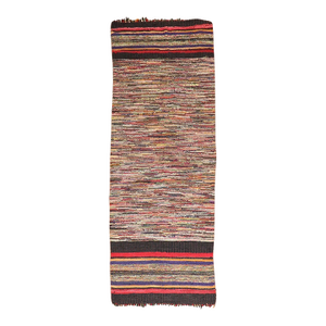 Zabihi Collection Silk American Rag Runner