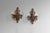 Vintage Wall Lights in Walnut, 1950s, Set of 2 For Sale - Image 3 of 8