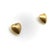 These sweet little puffy heart earrings have a nice dimensionality to them. Both the front and back of the heart is puffy,...