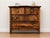 A stunning refinished solid wood Vintage Serpentine Chest of Drawers. The top displays a warm Rubio Monocoat walnut wood...