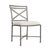 Brown Jordan Venetian Side Chair, Mica frame with Fusion Natural fabric For Sale - Image 12 of 12