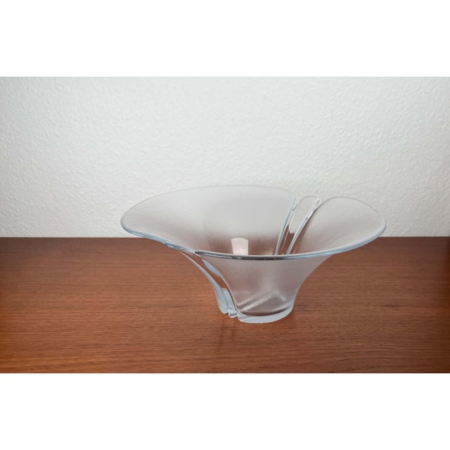 Vintage Danish Glass Bowl from Holmegaard, 1970s For Sale - Image 16 of 18