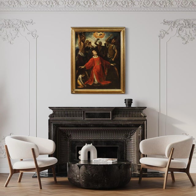 The Martyrdom of Saint Stephen, 1610, Oil on Panel For Sale - Image 3 of 16