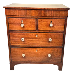 Georgian Mahogany Children's Chest of Drawers, 1800