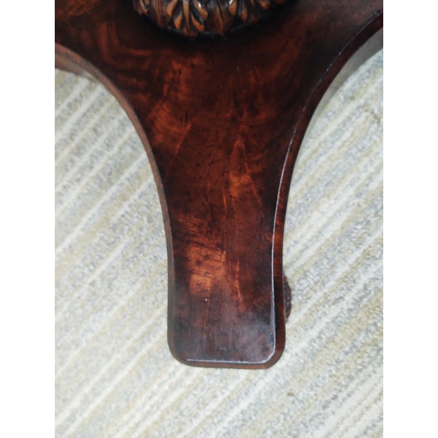 Wood Jonathan Charles Buckingham Collection Mahogany 32" Round Pedestal Game Table For Sale - Image 7 of 12