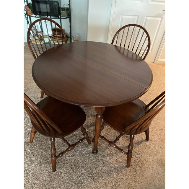 Hitchcock Solid Cherry Dining Room Set of 7 Chairish