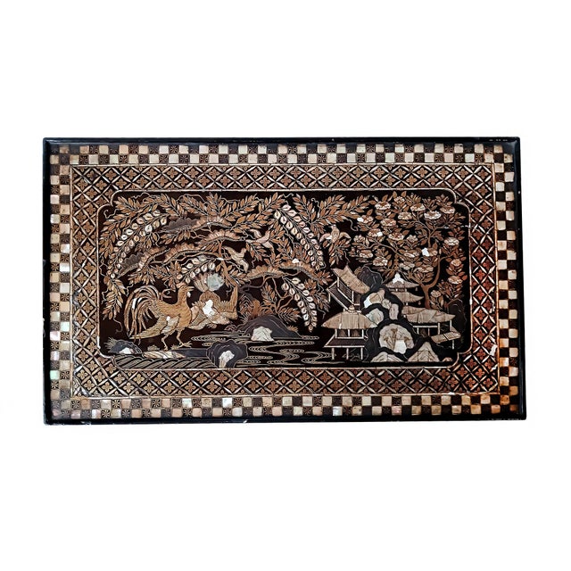 Mid-19th Century Mother-of-Pearl Inlaid Altar Table, Japan, Edo Period For Sale - Image 4 of 15