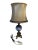 White Table Lamps in Ceramic and Bronze, Set of 2 For Sale - Image 8 of 9