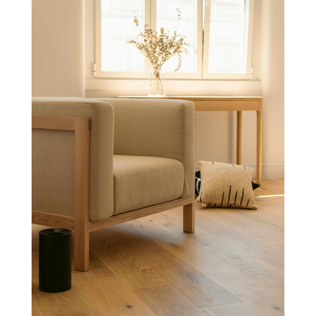 Minimalist Modern Lounge Chair by Julien Renault For Sale - Image 6 of 12