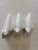 Sigvard Bernadotte Swedish Ceramic 6035 Wall Lights by Stig Carlsson for Ifö, 1950s, Set of 3 For Sale - Image 4 of 14