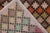 1970s 1960s Vintage Deco Rug in Multicolor Geometric Pattern For Sale - Image 5 of 6