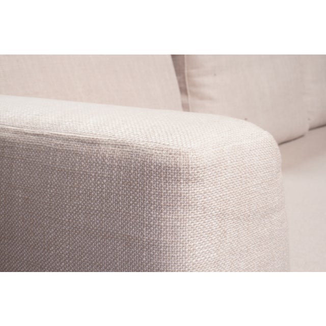 Textile Contemporary Sectional Sofa in Donghia Fanello Upholstery (Mint Condition) For Sale - Image 7 of 7