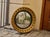 Traditional English Regency Giltwood Convex Mirror With Ebonized Trim, 19th Century For Sale - Image 3 of 11