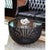 This sculpted webbed coffee table finished in the enduring blackened iron seamlessly merges form and function. With it's...