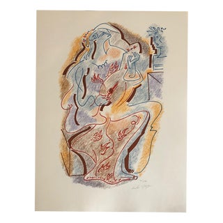 André Masson, Sonnets by Louise Labé, 1972, Lithograph For Sale