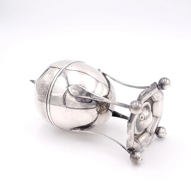 Traditional Vintage Silver Plate Egg Holder, England Circa 1960 For Sale - Image 3 of 7