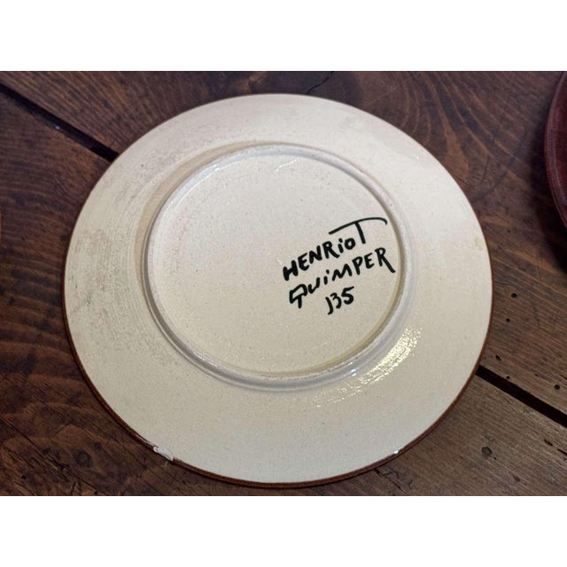 Quimper Earthenware Dinner Service from the 1930s, Set of 20 For Sale - Image 6 of 13