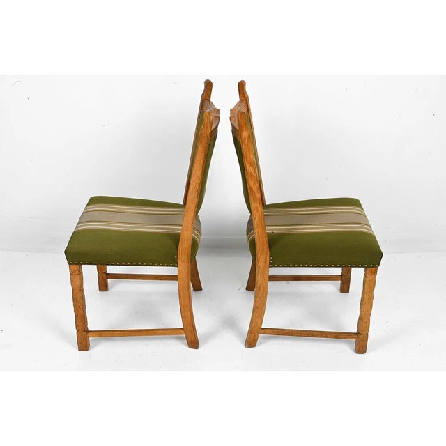 1960s Set 4 Danish Dining Chairs Mid Century Modern For Sale In New York - Image 6 of 13