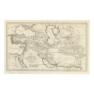 Alexander the Great's Expedition to the Indus Map from Danville, 1818 For Sale