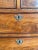 English Bow Front Small Chest of Drawers of Flame Mahogany For Sale - Image 12 of 16