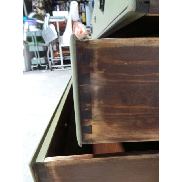 Swedish Rococo Style Secretary Hutch For Sale - Image 12 of 15